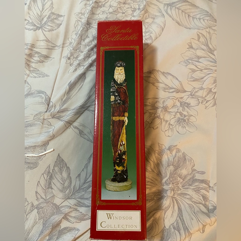 Collectible Santa Figurine from the Windor Collection with original box